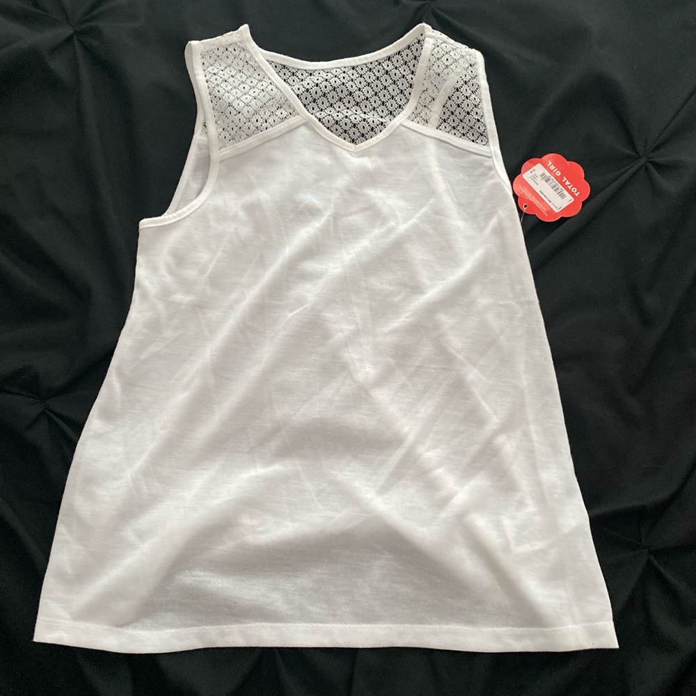 Total Girl White Top